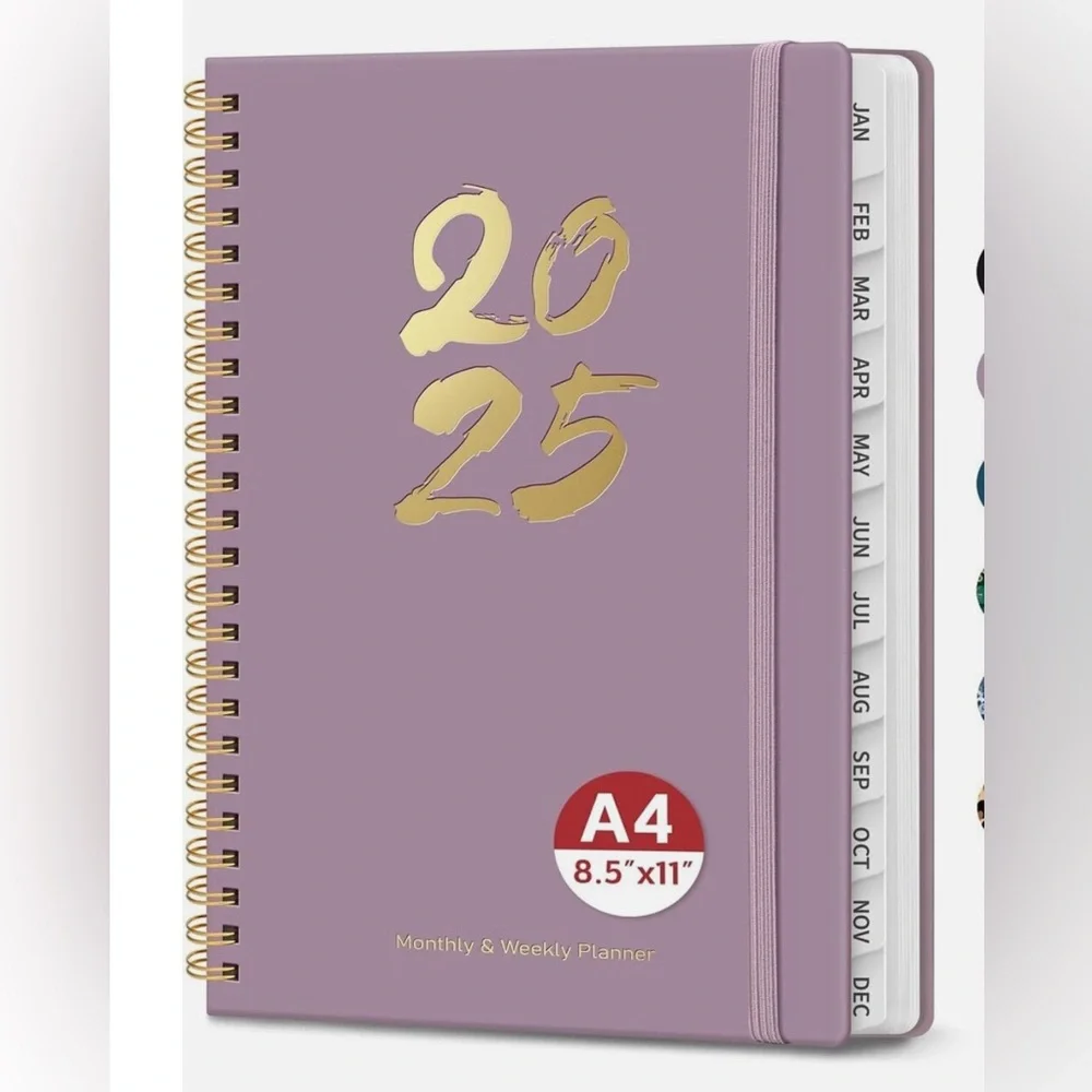 ZOTIA 2025 Weekly & Monthly Planner